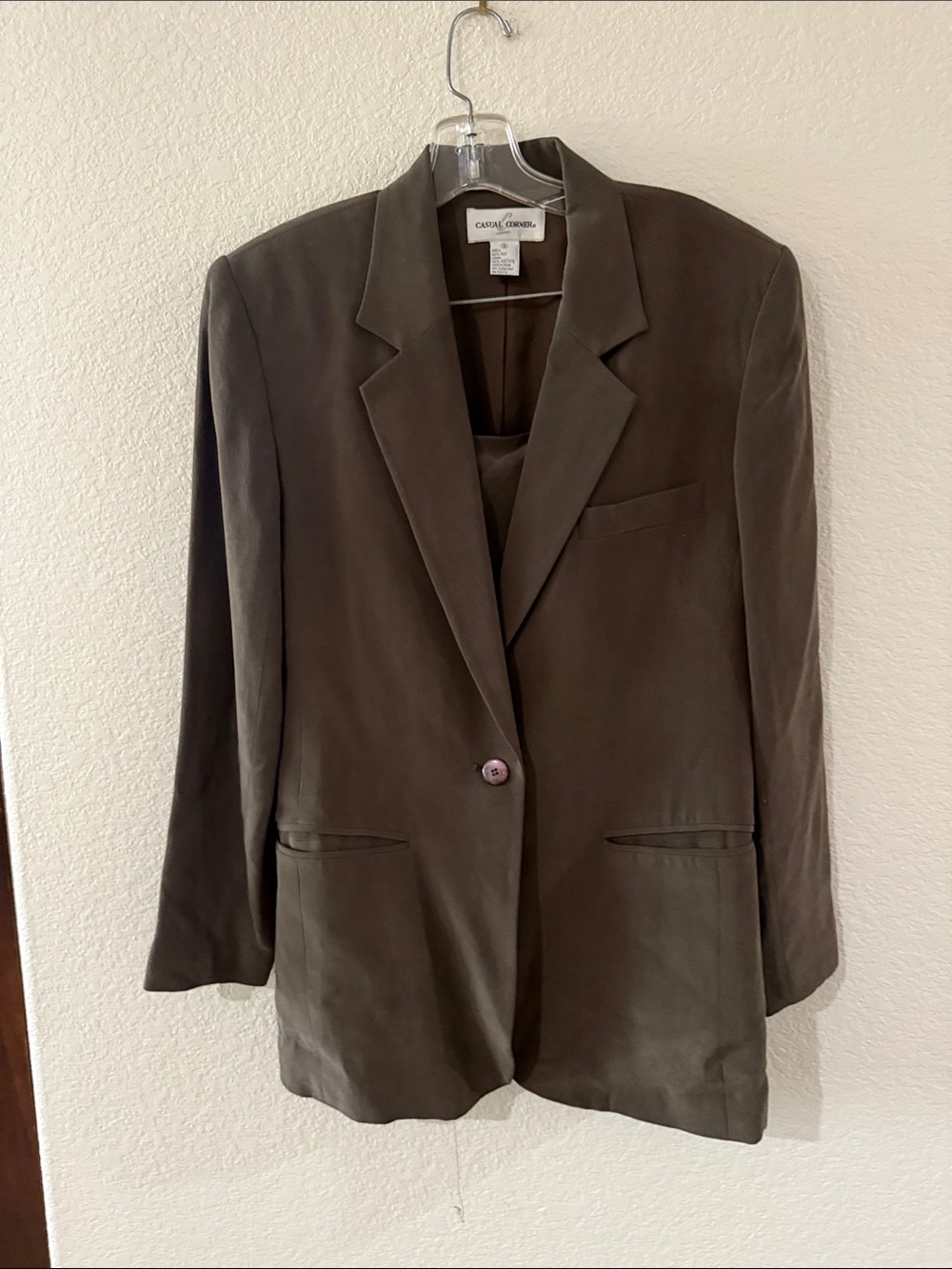 Casual Corner Brown Pencil Skirt